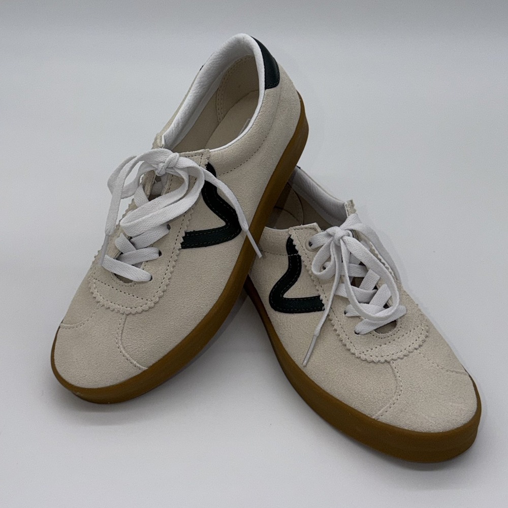 NEW Vans Sport Low Gum Turtle Dove Suede Men 7 Women 8.5